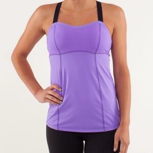Lululemon Run: Catch Me Tank Power Purple